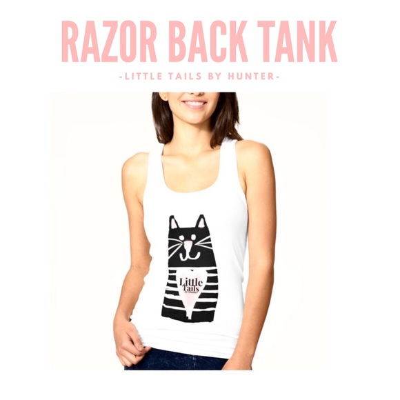 Little Tails Razor Back Tank by Hunter - Picture 1 of 7